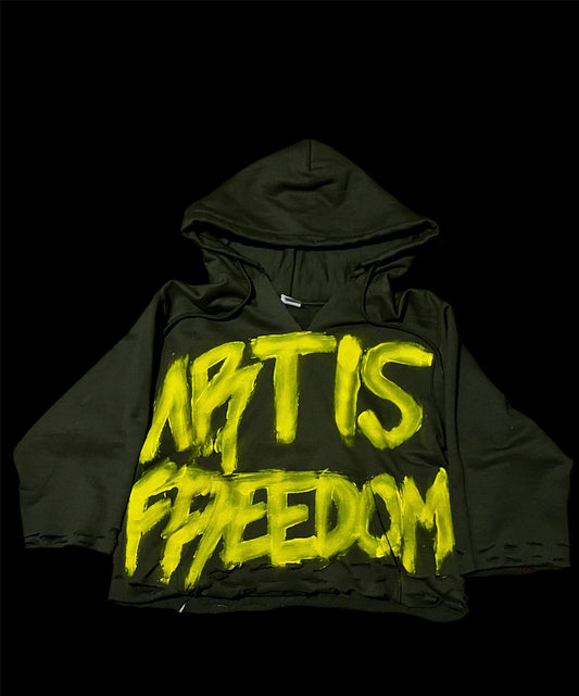 ART IS FREEDOM HOODIE